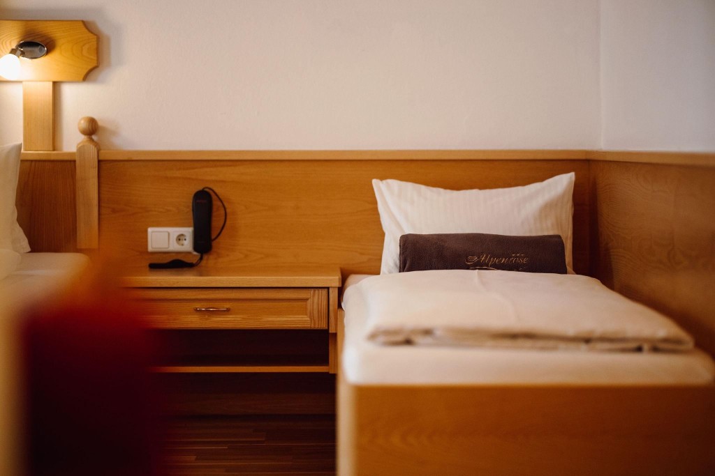 Detailansicht Einzelbett