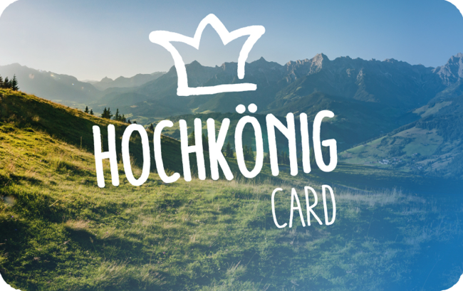 Urlaub mit Mehrwert - die Hochkönig Card erhalten Sie kostenlos bei Check-In