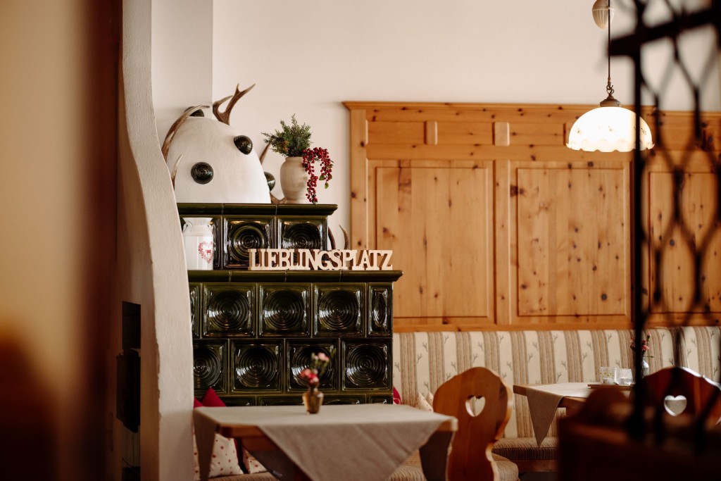 Gemütliche Stube im Restaurant