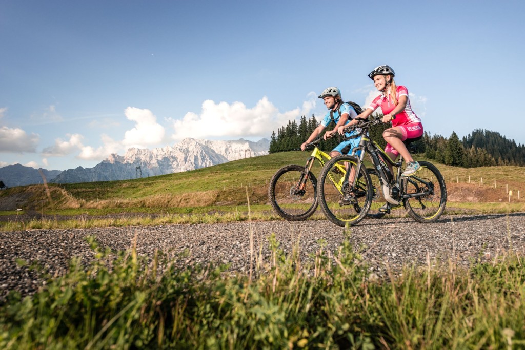 Mountainbiken und E-Biken in Mühlbach am Hochkönig © Hochkönig Tourismus GmbH