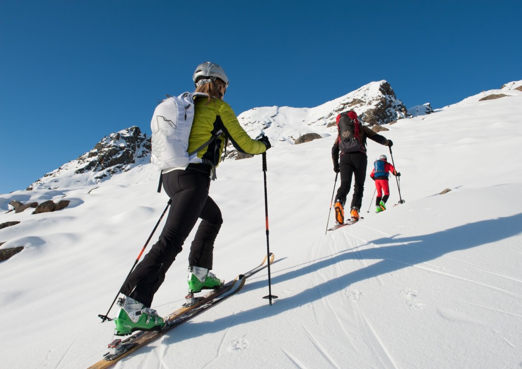 Skitouren in allen möglichen Schwierigkeitsgraden am Hochkönig © Shutterstock